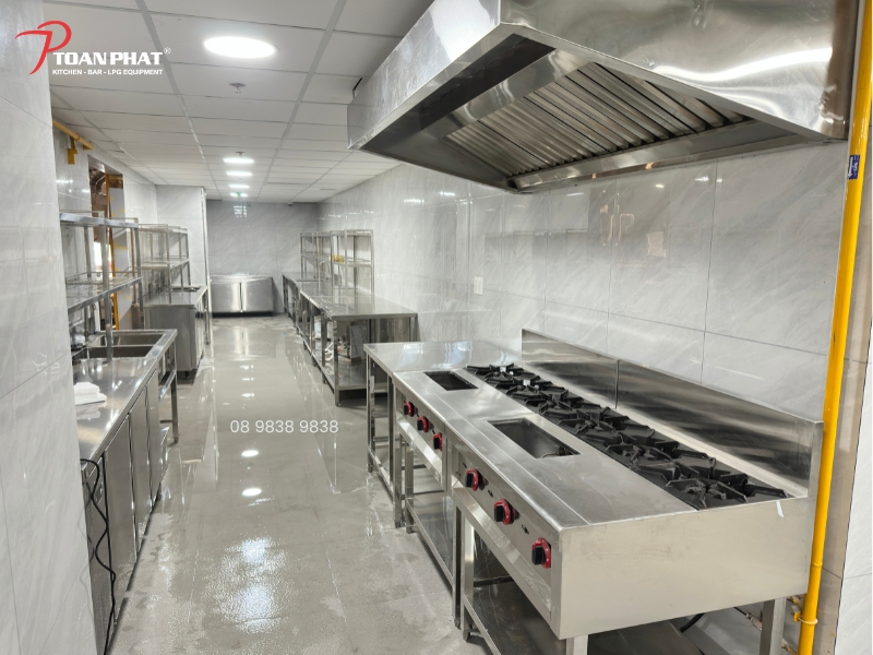 Toàn Phát tập trung xây dựng một giải pháp vận hành hoàn chỉnh cho toàn bộ khu bếp