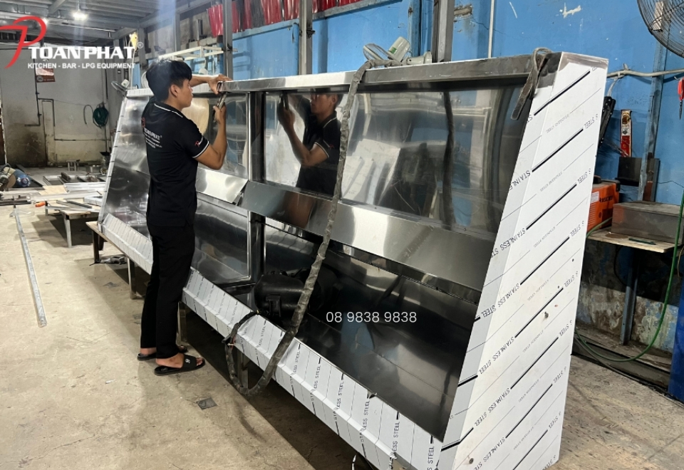 Giá chụp hút khói do Toàn Phát sản xuất