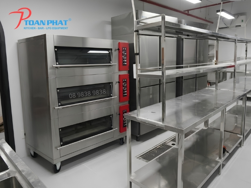 LÒ NƯỚNG GAS 3 TẦNG 6 KHAY MAHYIH MY-115D 5 Lò nướng gas công nghiệp MahYih cho sản xuất bánh chuyên nghiệp