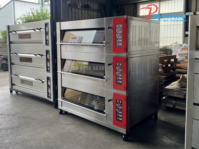 LÒ NƯỚNG GAS 3 TẦNG 6 KHAY MAHYIH MY-115D 3 Những ưu điểm nổi bật của lò nướng bánh công nghiệp bằng gas MahYih MY-115D