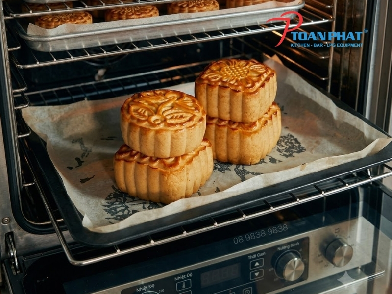NƯỚNG BÁNH TRUNG THU NÊN SỬ DỤNG LÒ NƯỚNG TẦNG HAY LÒ NƯỚNG ĐỐI LƯU 1 Lò nướng bánh Trung Thu cần đáp ứng những gì?