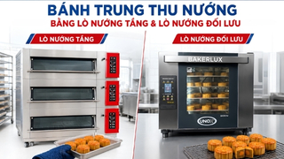 Cách chọn lò nướng phù hợp nướng bánh trung thu cho cơ sở sản xuất bánh trung thu