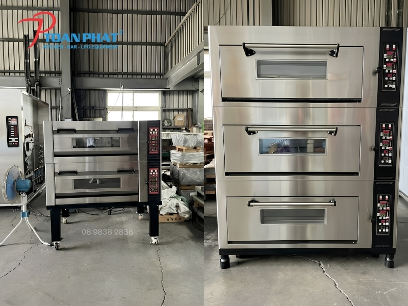 NƯỚNG BÁNH TRUNG THU NÊN SỬ DỤNG LÒ NƯỚNG TẦNG HAY LÒ NƯỚNG ĐỐI LƯU 4 Phân loại lò nướng tầng nướng bánh Trung thu theo số tầng