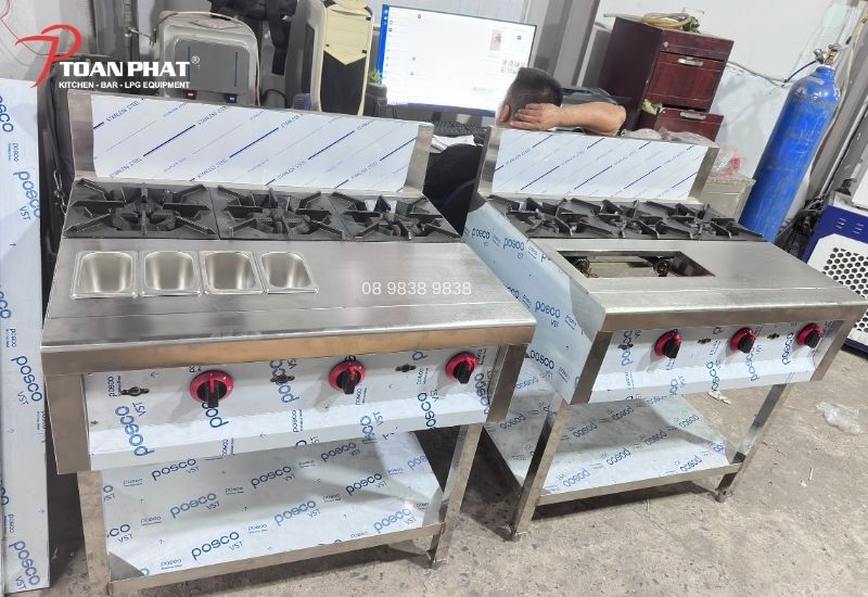 Toàn Phát thiết kế và sản xuất bếp công nghiệp theo yêu cầu 6 Bếp giúp đầu bếp tiết kiệm thời gian thao tác trong giờ cao điểm