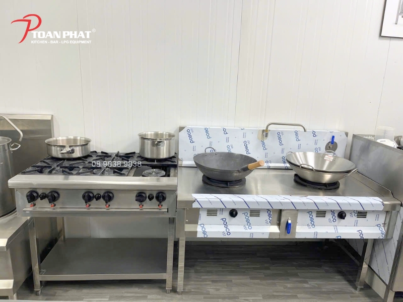 Showroom thiết bị bếp công nghiệp Toàn Phát 5 Bếp âu công nghiệp