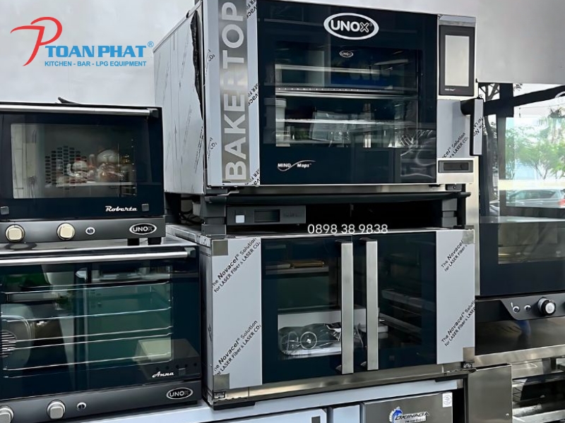 Showroom thiết bị bếp công nghiệp Toàn Phát 17 UNOX - Lò hấp nướng đa năng đến từ Ý