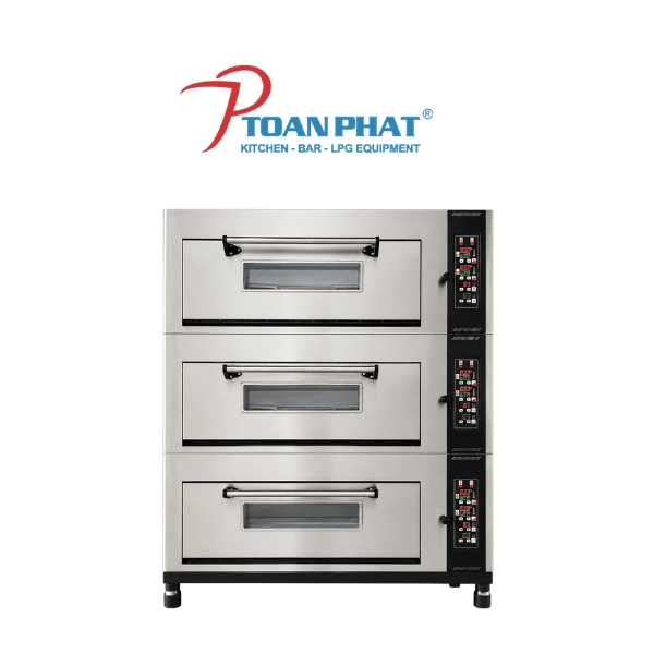 Lò nướng gas 3 tầng 6 khay MahYih MY-736 1 Lò nướng gas 3 tầng 6 khay MahYih My 736