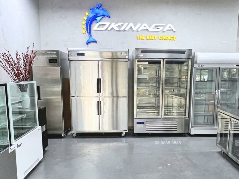 Showroom thiết bị bếp công nghiệp Toàn Phát 18 Okinaga - Thiết bị lạnh công nghiệp