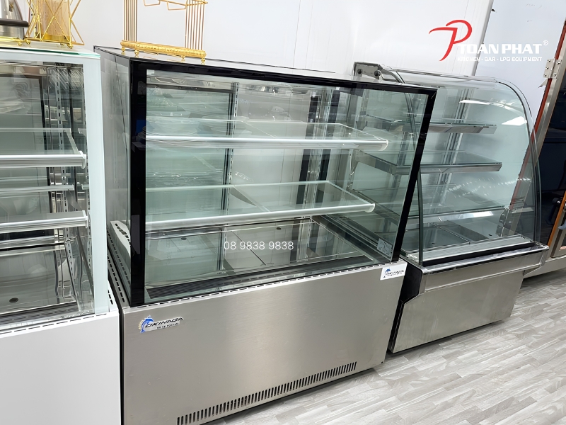 Những thiết bị cần thiết cho mô hình nhà hàng Bakery & Cafe 16 Tủ trưng bày bánh