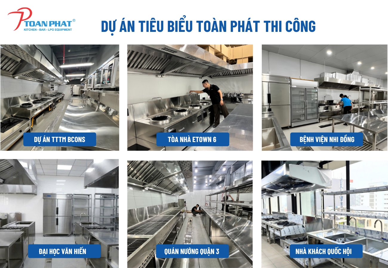 TOÀN PHÁT ĐỒNG HÀNH THI CÔNG BẾP CÔNG NGHIỆP 2000 SUẤT ĂN TẬP ĐOÀN CÔNG NGHỆ FPT 18 Những dự án thực tế Toàn Phát thi công