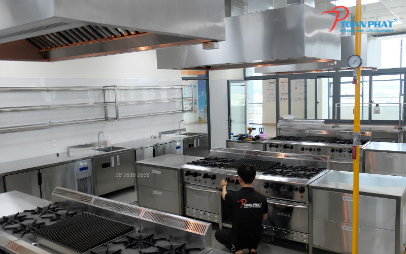 Thiết kế bếp trường học cần đáp ứng những yêu cầu