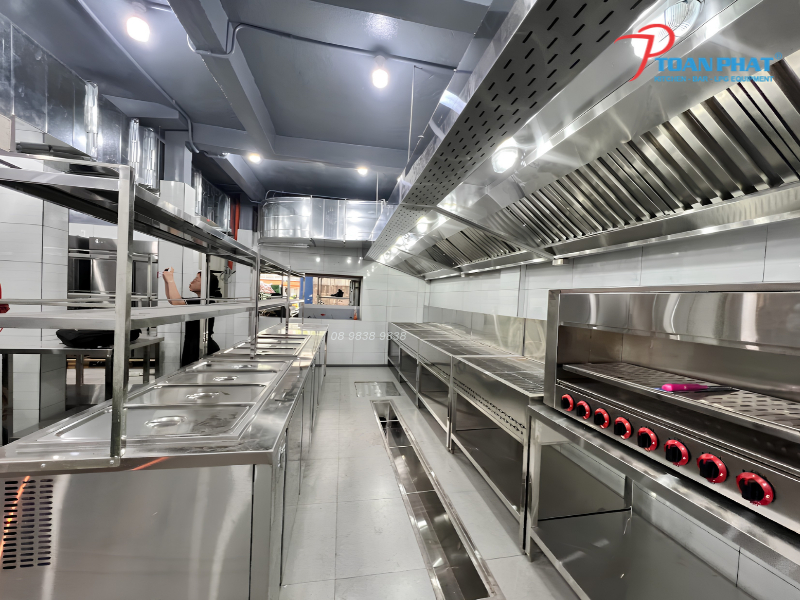 Mặt bằng 50m², 100m² hay 300m² nên chọn mô hình bếp nào? 10 Phân khu chức năng cho bếp quy mô lớn