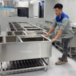 XE THU GOM BÁT ĐĨA BẨN INOX 304 - THIẾT KẾ THEO YÊU CẦU 13 Các tiêu chí lựa chọn xe đẩy inox công nghiệp