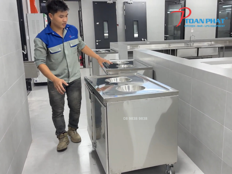 XE THU GOM THỨC ĂN THỪA INOX 304 - THIẾT KẾ THEO YÊU CẦU 24 Có thể sản xuất số lượng lớn cho dự án